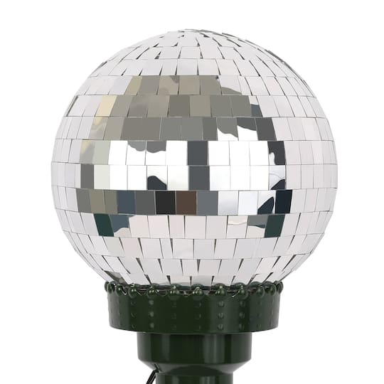 Ashland; 8" Rotating Disco Ball Lighted Tree Topper by Ashland®; Category:Pre-Lit Tree Toppers; Image:1